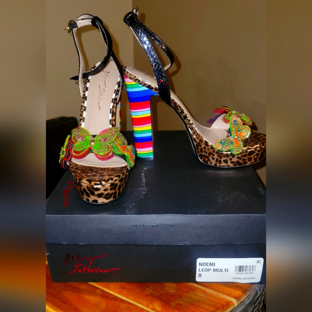 Betsy Johnson High heels, size 8